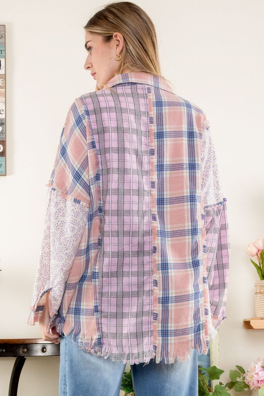 Feminine Flannel Shirt