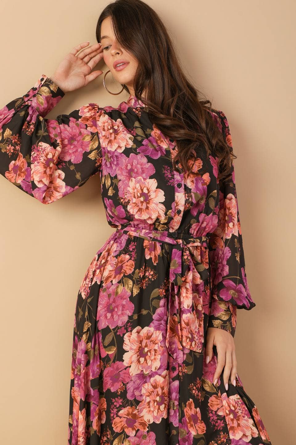 Floral and Fab Maxi Dress