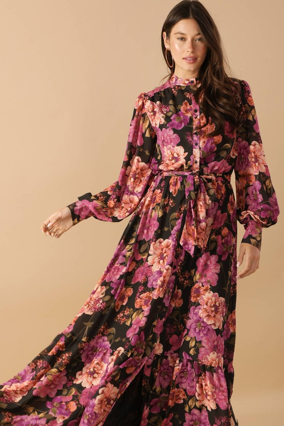 Floral and Fab Maxi Dress