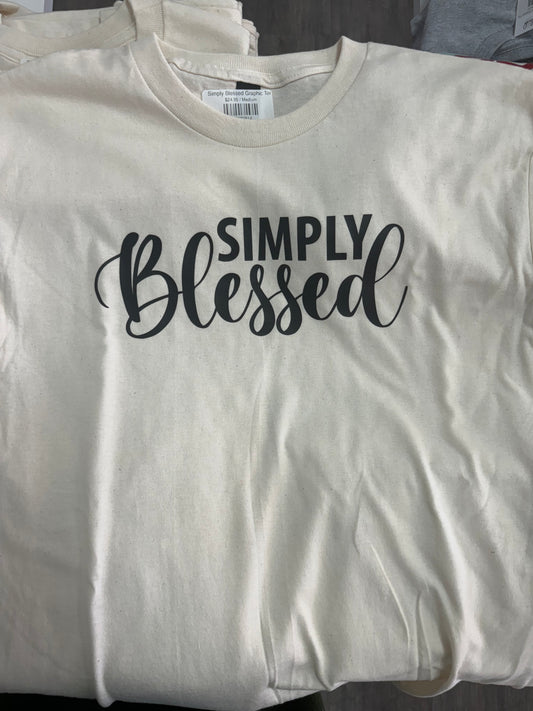 Simply Blessed Graphic Tee