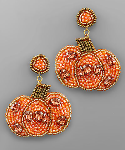 Pretty Pumpkin Earrings