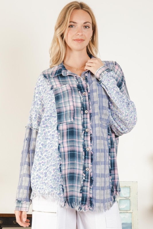 Feminine Flannel Shirt