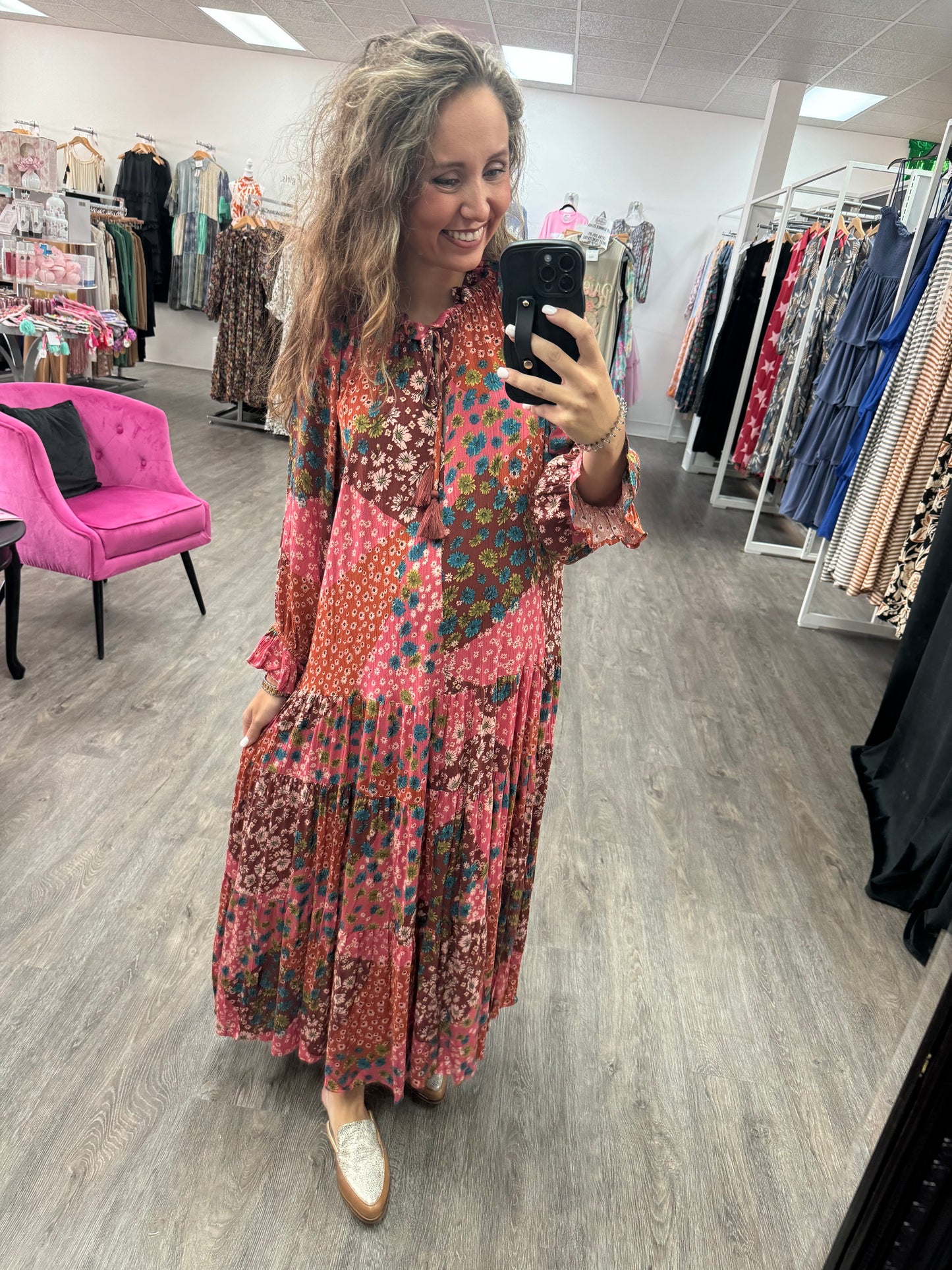 Favorite Fall Floral Dress