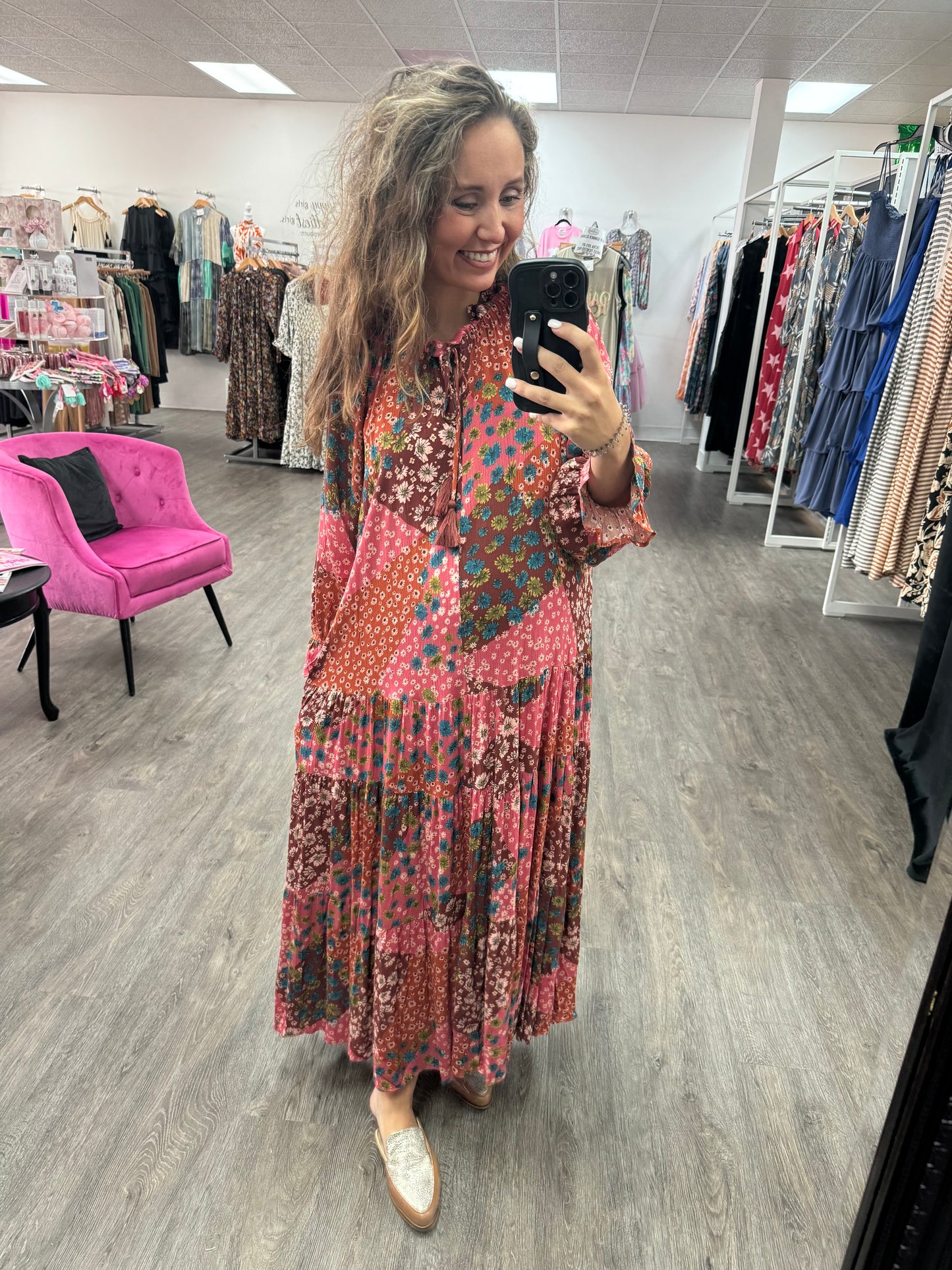 Favorite Fall Floral Dress