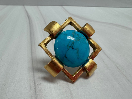 The Marilyn Ring-Turquoise: YOCHI