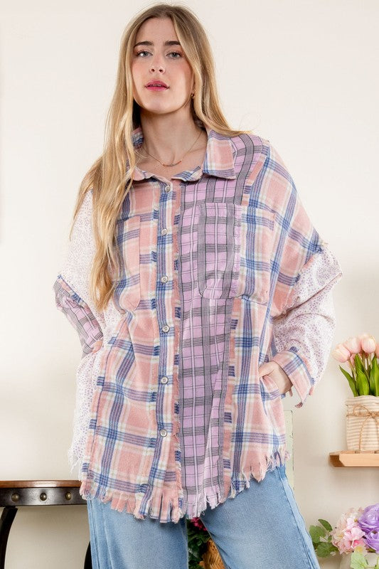 Feminine Flannel Shirt