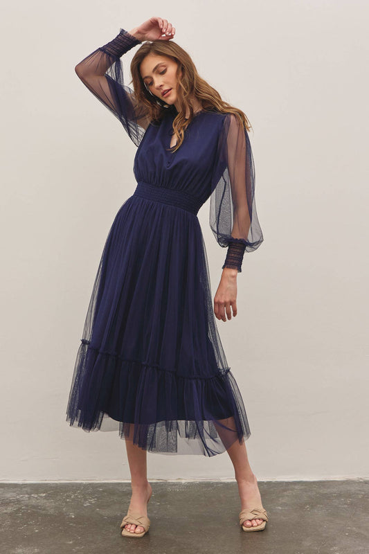 Midnight Skies Tulle Dress