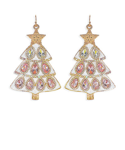 Gorgeous Gem Tree Earrings