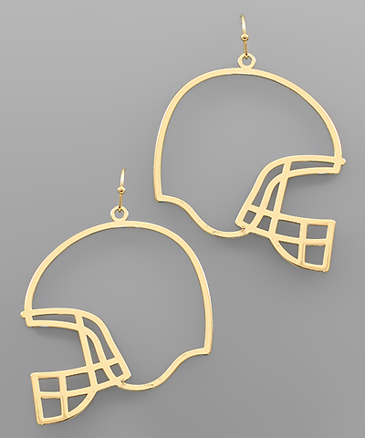 Big Helmet Earrings