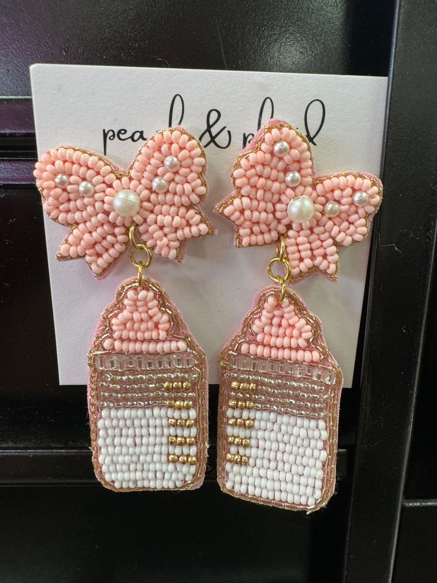 Baby Bottle Earrings