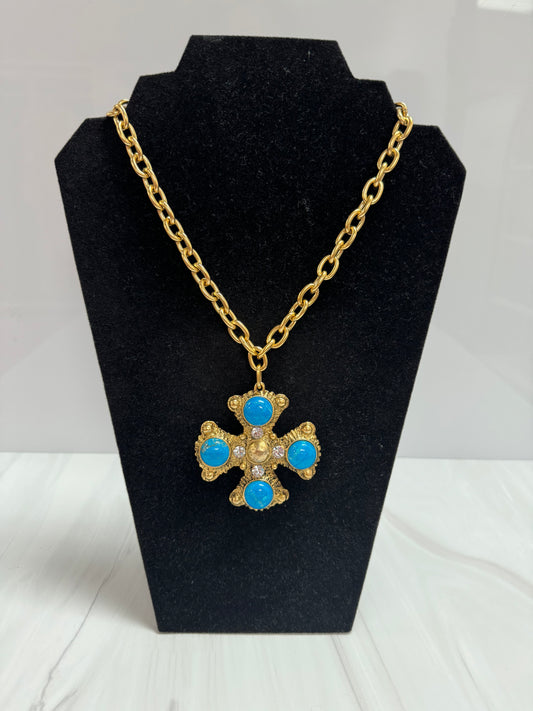 The Josephine Cross-Turquoise: YOCHI