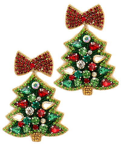 Bowtopper & Showstopper Tree Earrings