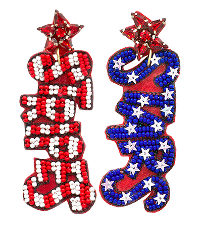 Ms. Stars & Stripes Earrings