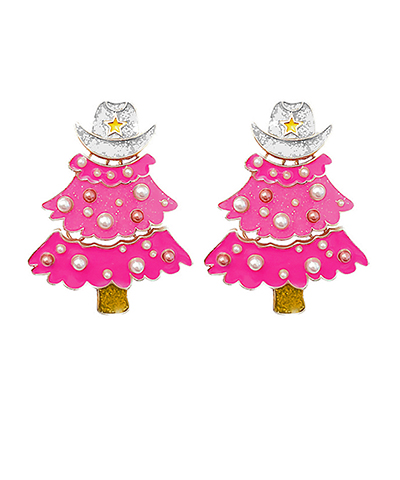 Holly Dolly Tree Earrings