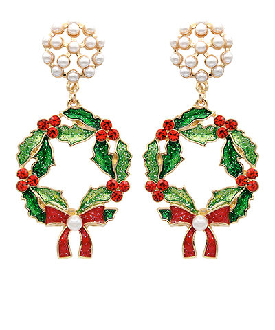 Fancy Wreath Earrings