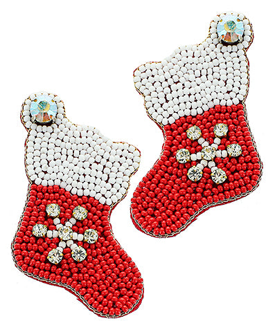 Stocking Earrings