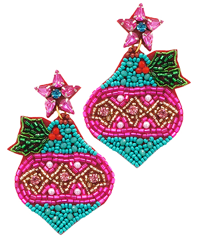 Malibu Barbie Ornament Earrings