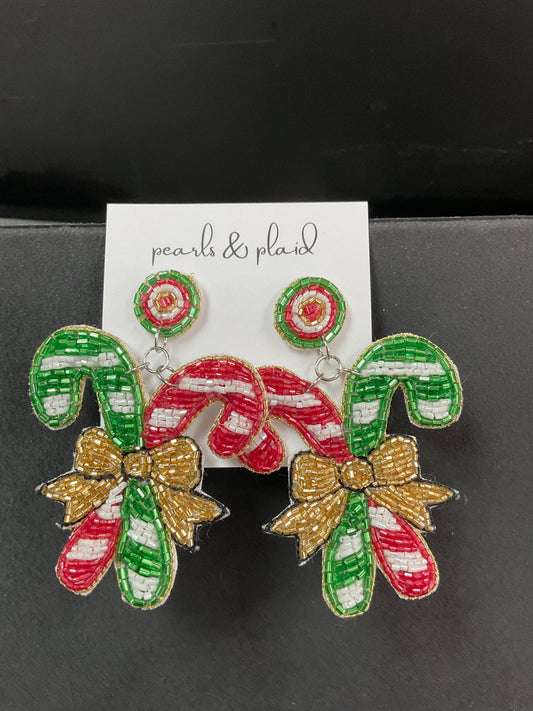 Candy Cane Lane Earrings