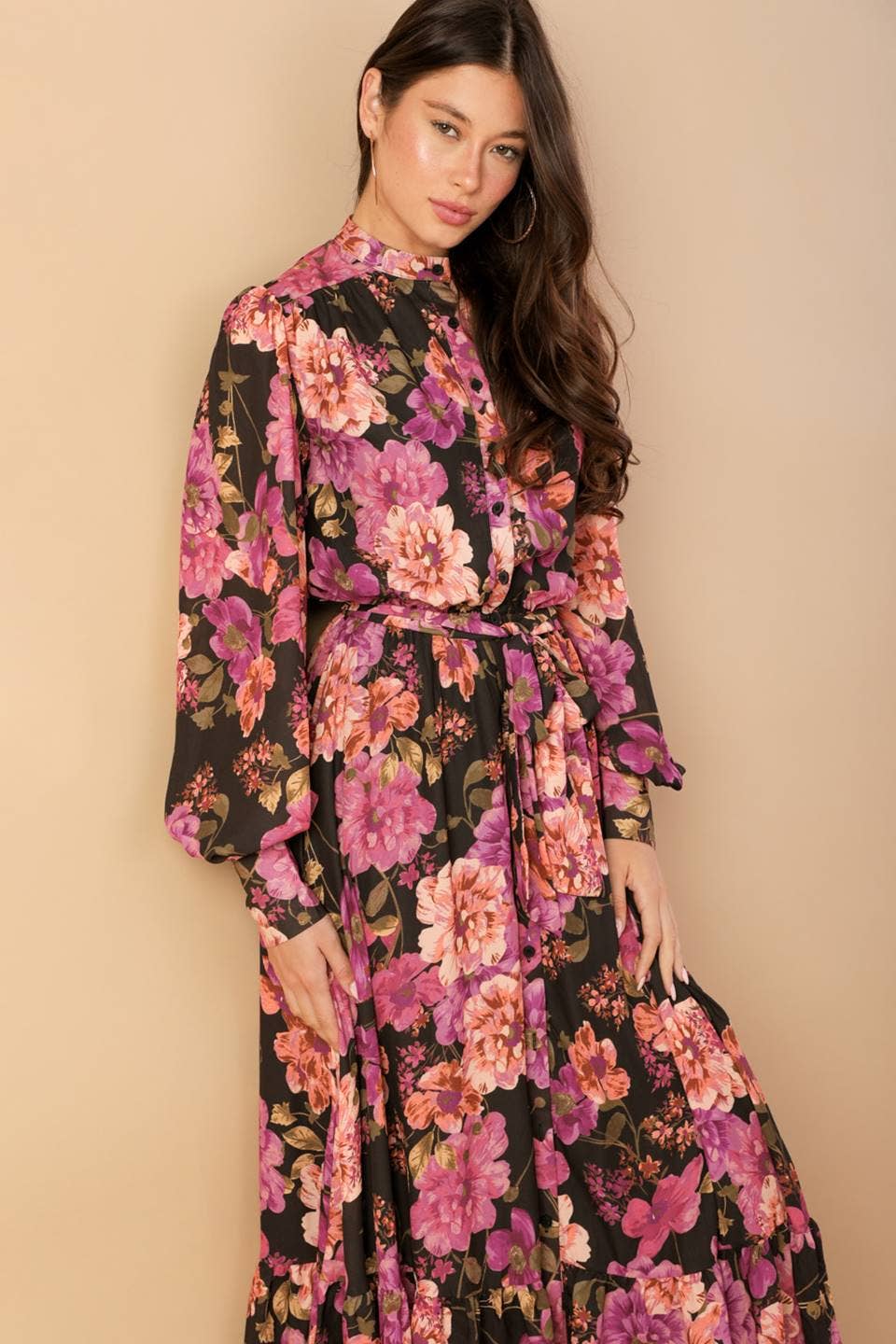 Floral and Fab Maxi Dress