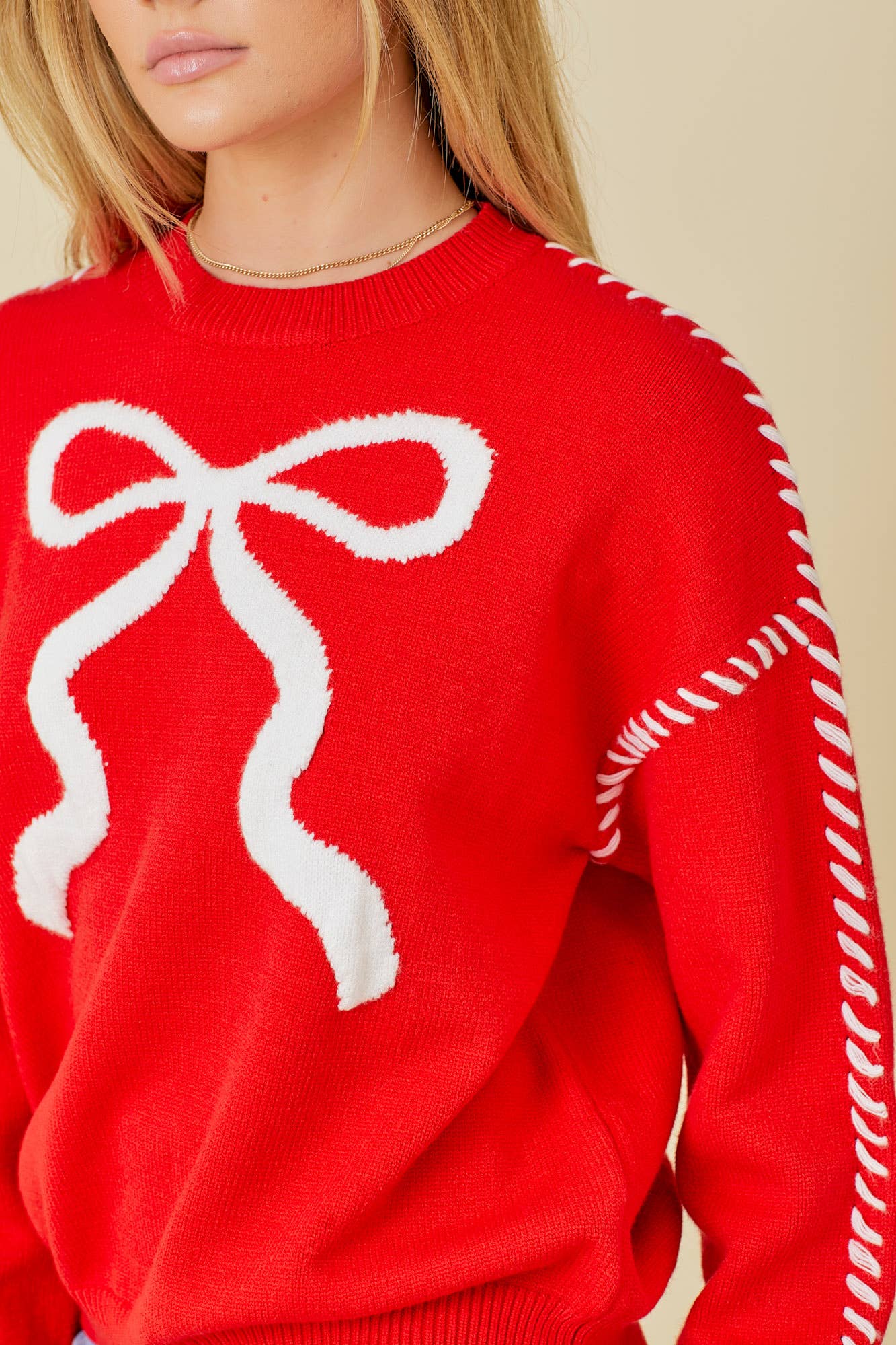 Sweet Ribbon Stitch Sweater