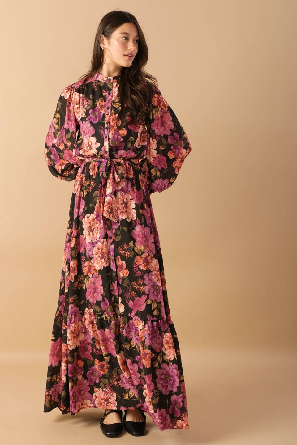 Floral and Fab Maxi Dress