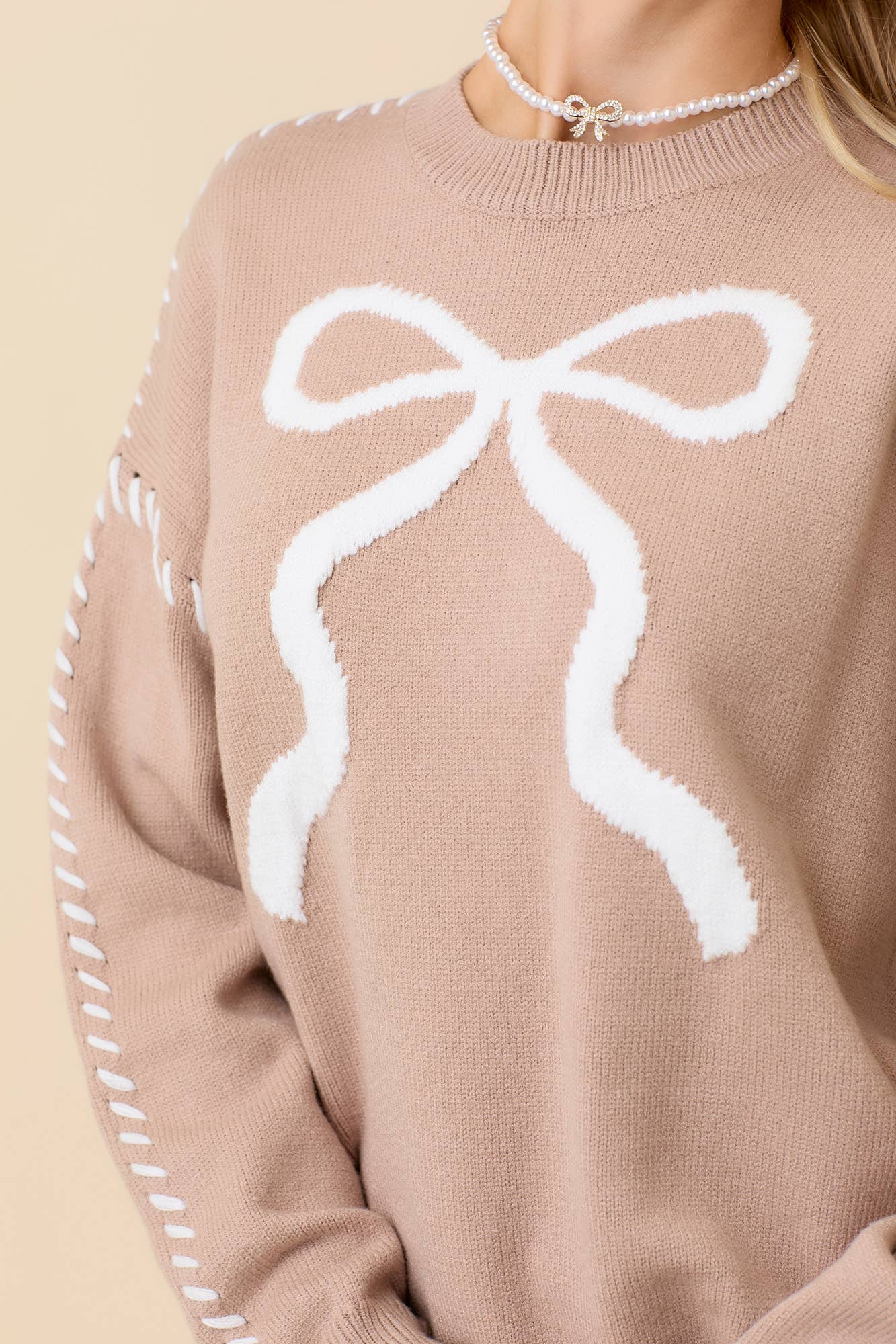 Sweet Ribbon Stitch Sweater